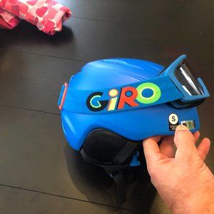 Giro Ski helmet and Goggles
